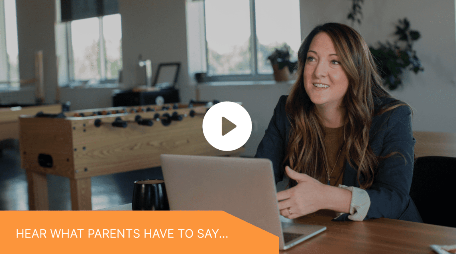 What parents say overlay