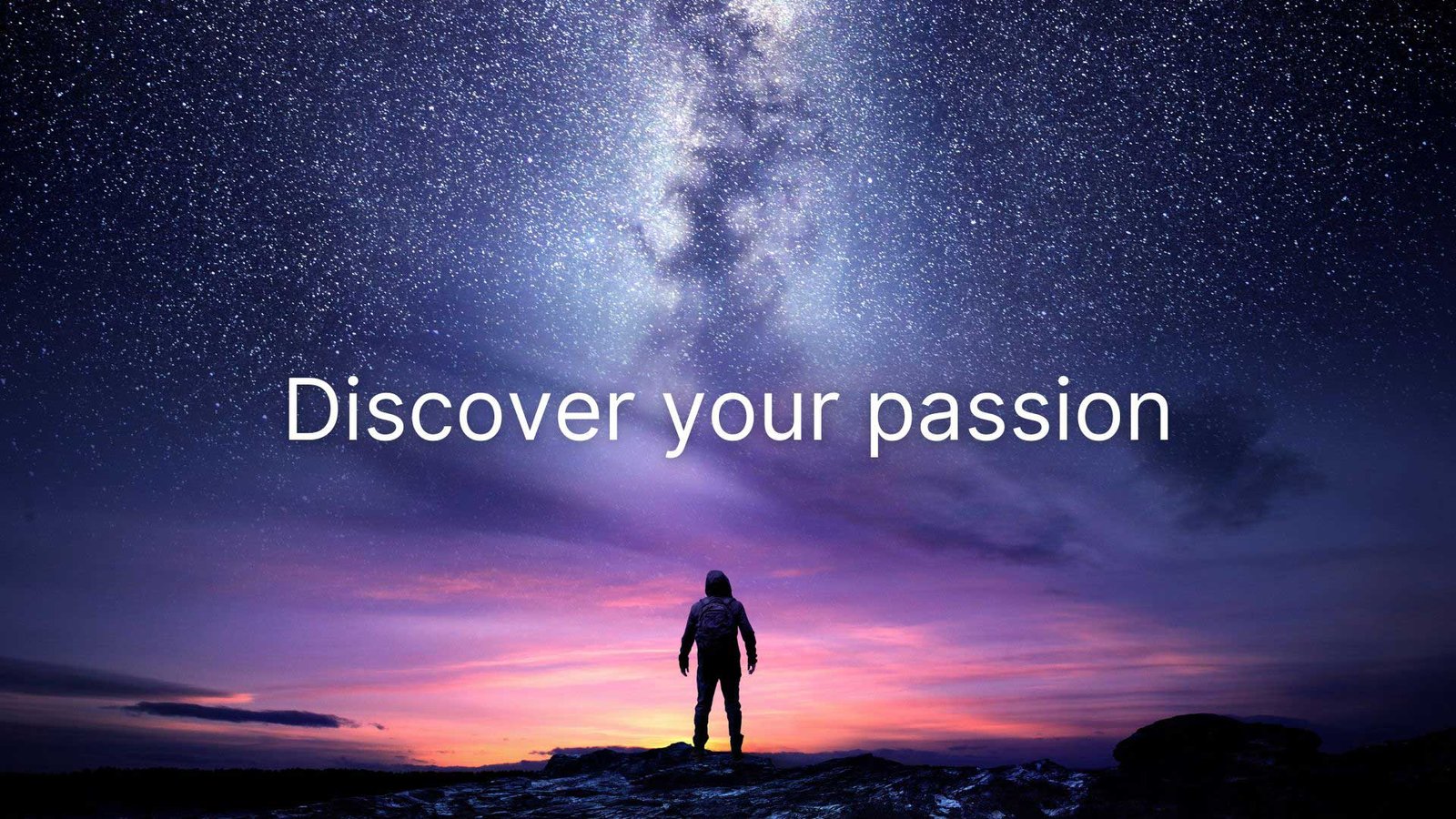 Discover your passion 1