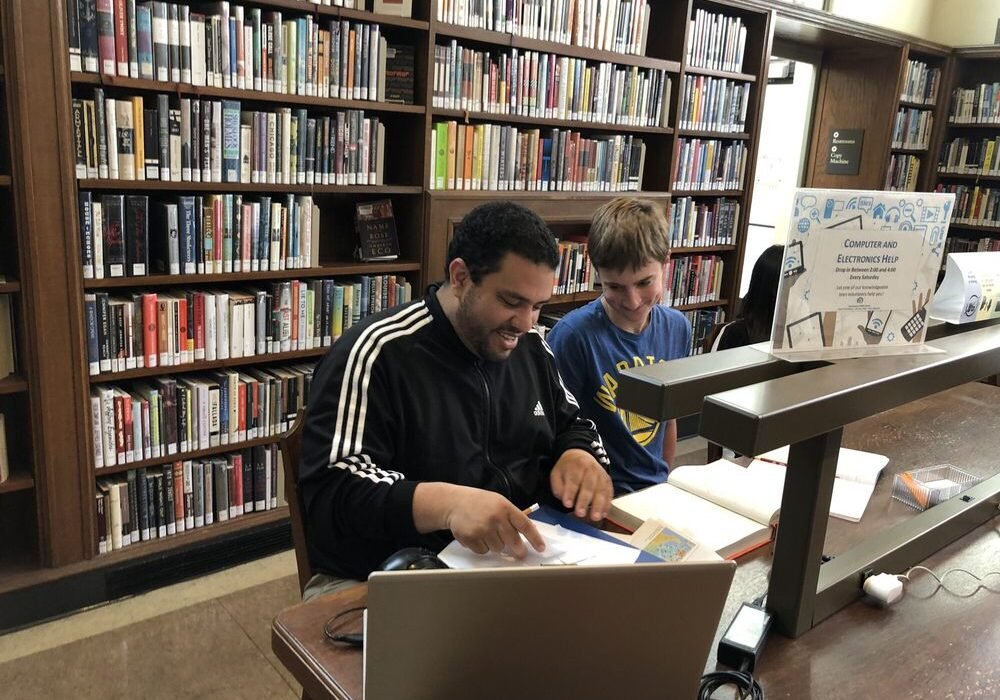 Alexander tutoring tutor felix teaching his student math